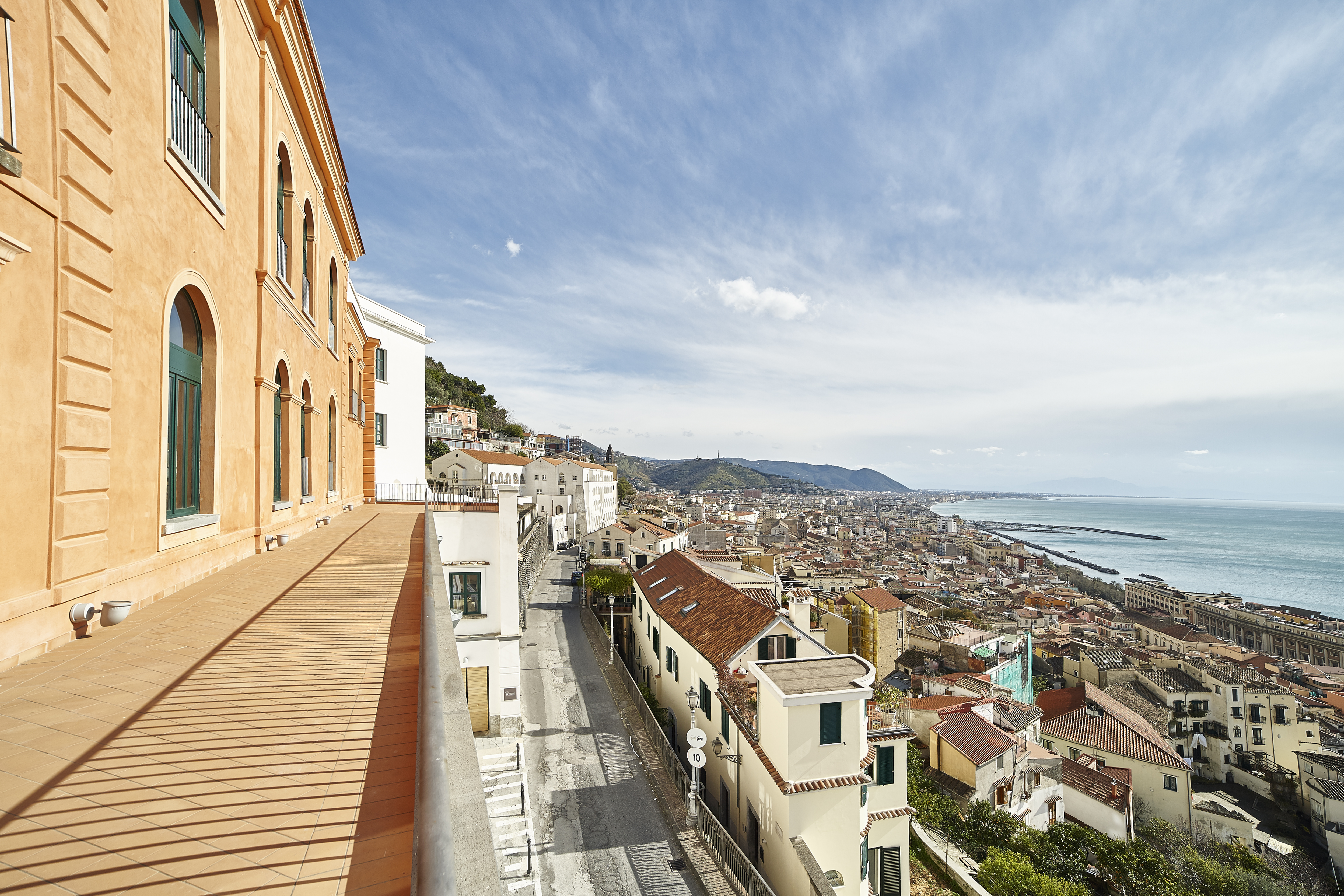 Veduta panoramica dall'ex convento