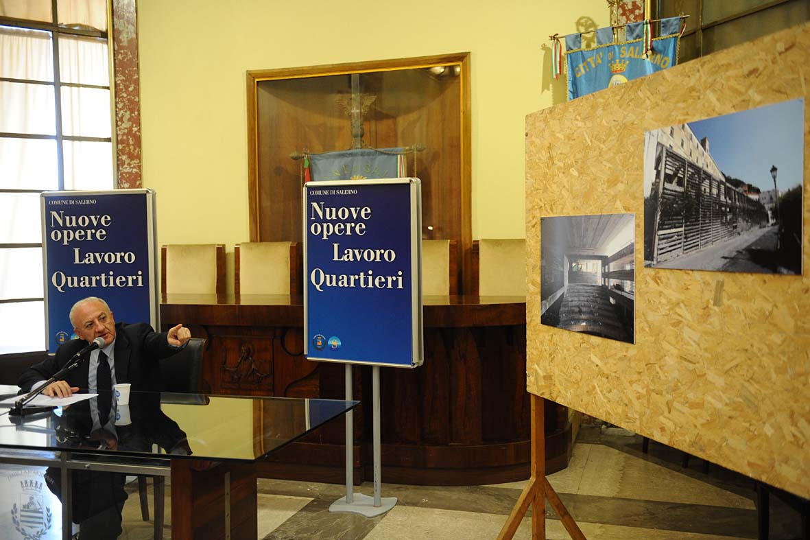 Lavori Cittadella Giudiziaria ed Umberto I