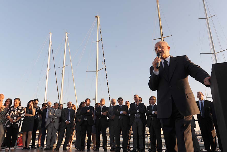 Inaugurato il porto Marina D'Arechi