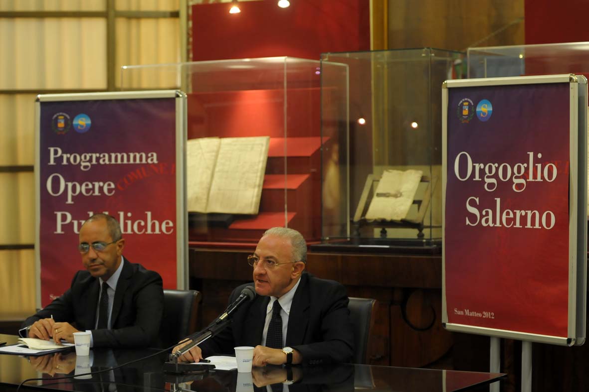 San Matteo 2012, il programma delle opere