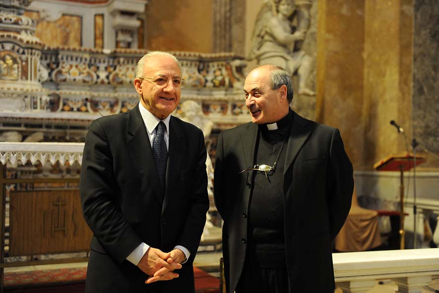 Al via i lavori per il restauro della Chiesa dell'Annunziata. Salerno, 19 maggio 2011
