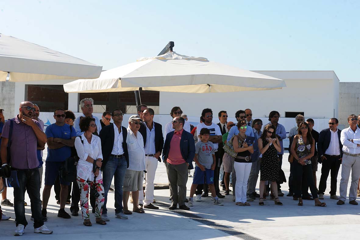 Inaugurazione del cantiere navale Marina d'Arechi