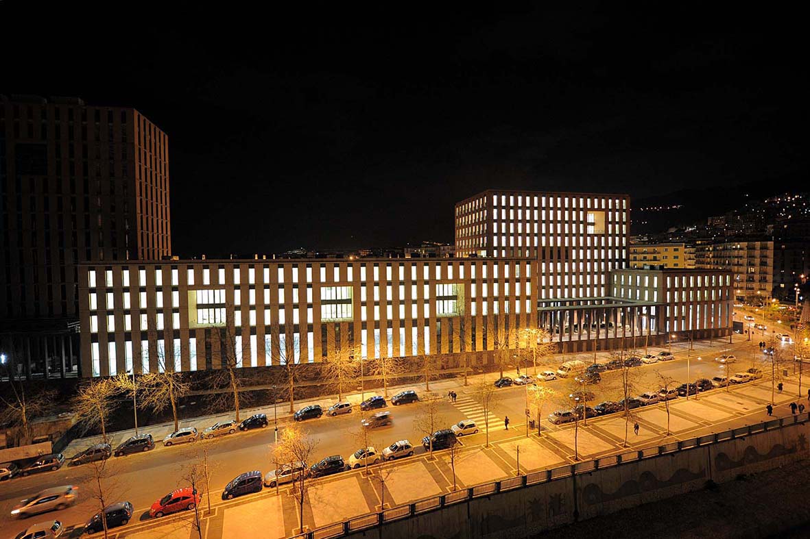 Lavori Cittadella Giudiziaria ed Umberto I