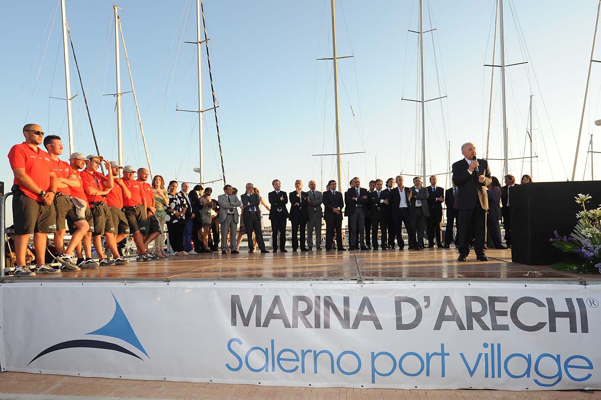 Inaugurato il porto Marina D'Arechi