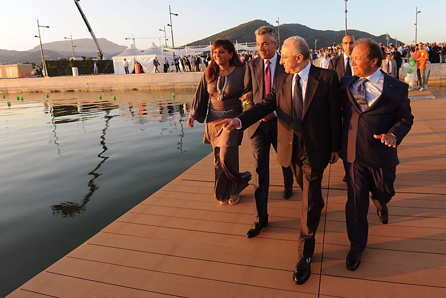 Inaugurato il porto Marina D'Arechi