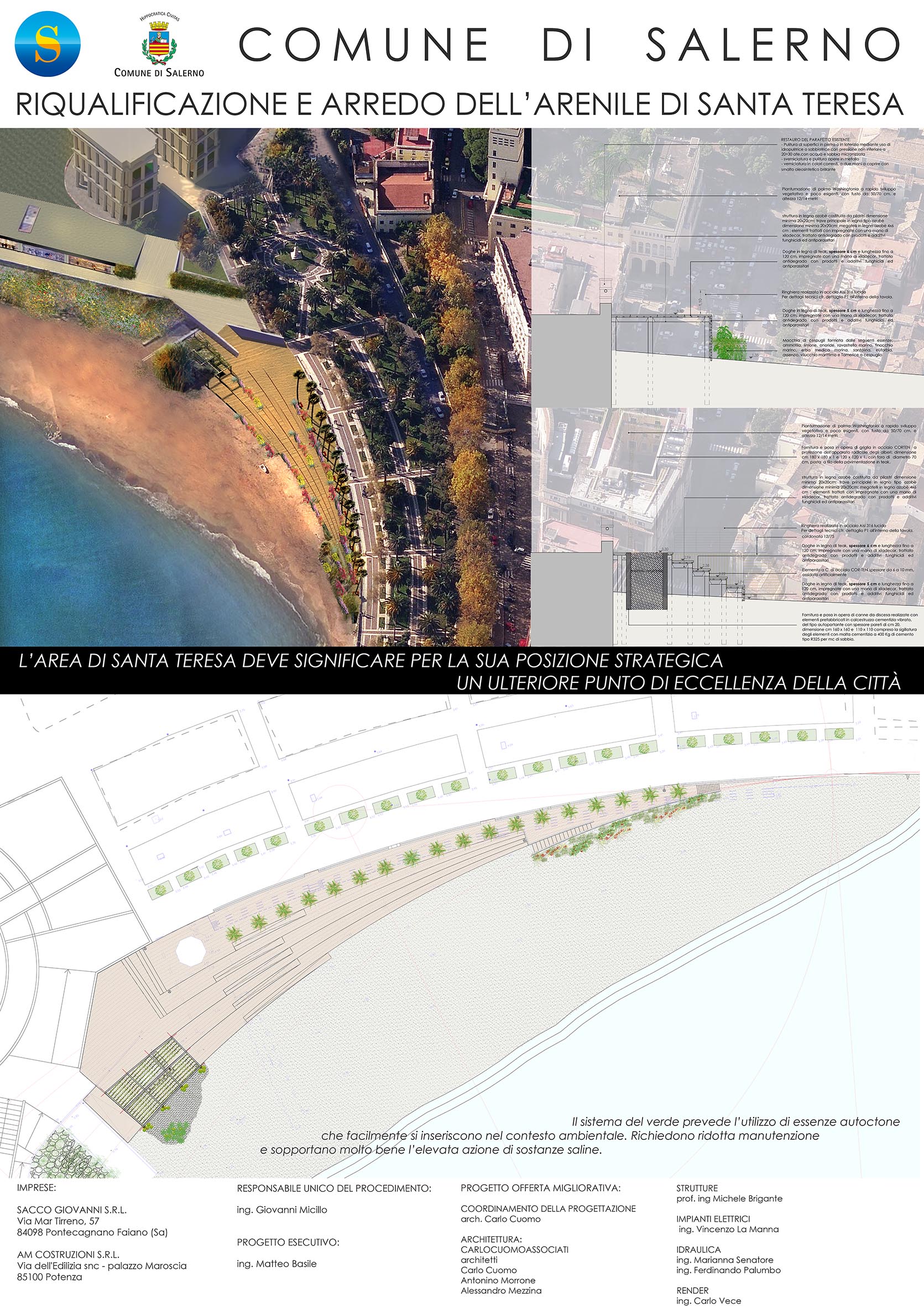 Consegnati i lavori di riqualificazione della spiaggia Santa Teresa