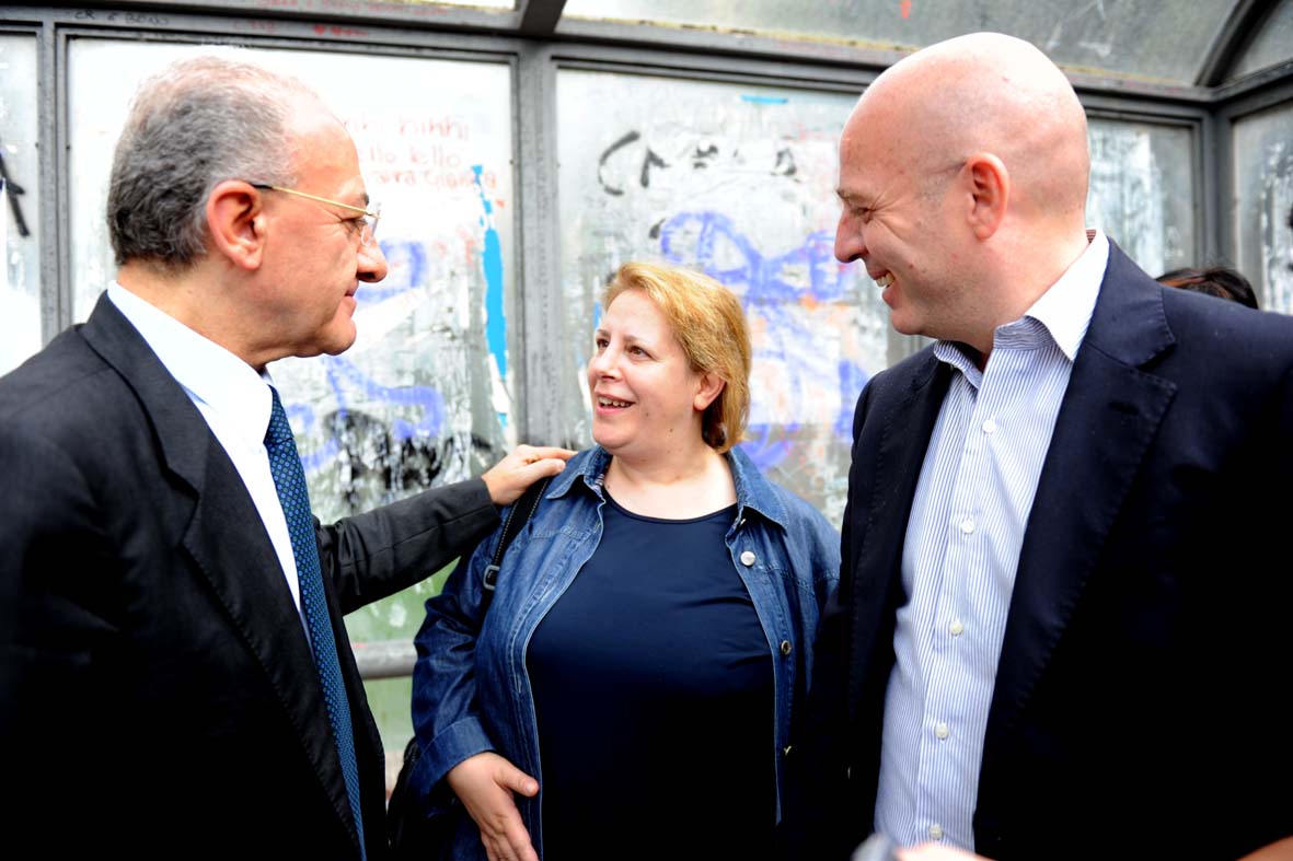 Al via lavori riqualificazione urbanistica e messa in sicurezza di Canalone. Salerno, 21 giugno 2010