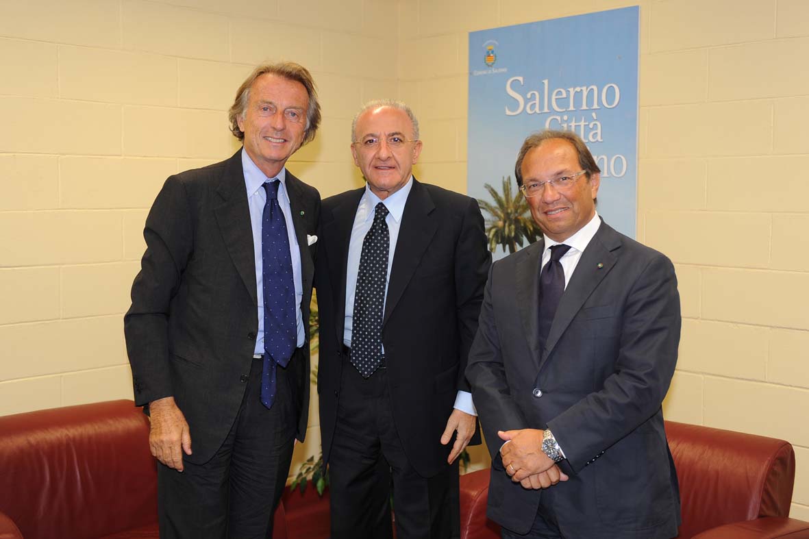 Marina d'Arechi Port Village. La cerimonia per l'apertura del cantiere. Salerno, 9 luglio 2010