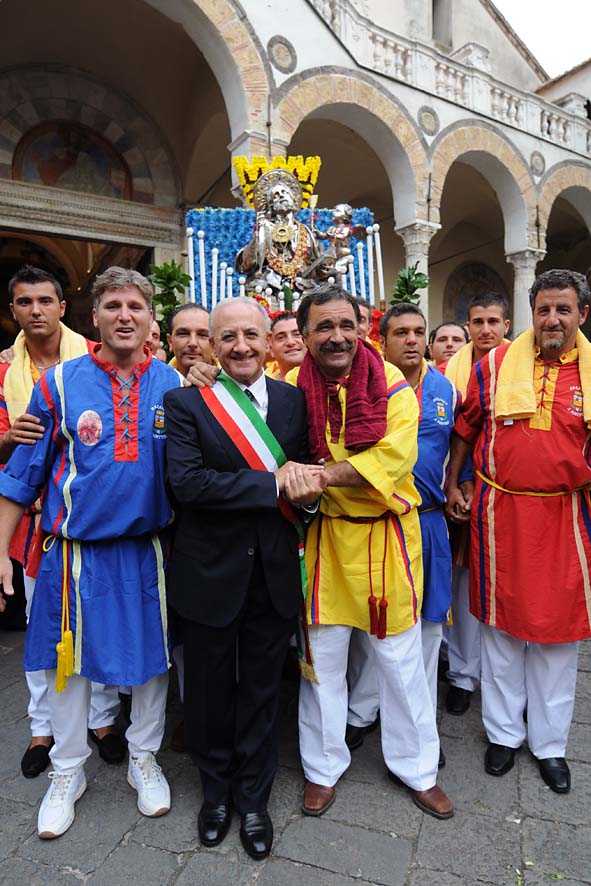 La Solenne Processione di San Matteo, Patrono della Citta'. Salerno, 21 settembre 2010
