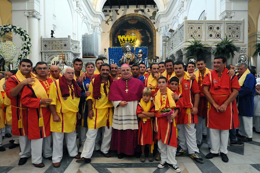 La Solenne Processione di San Matteo, Patrono della Citta'. Salerno, 21 settembre 2010