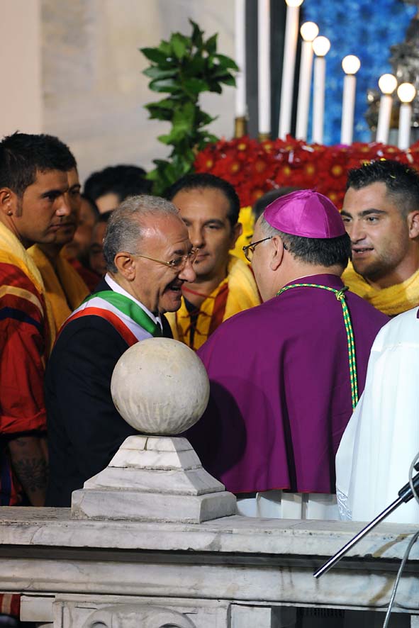 La Solenne Processione di San Matteo, Patrono della Citta'. Salerno, 21 settembre 2010