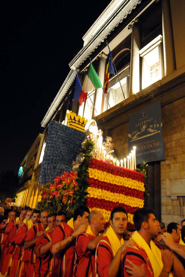La Solenne Processione di San Matteo, Patrono della Citta'. Salerno, 21 settembre 2010