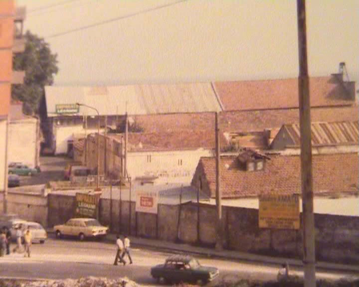 L'area della costruenda Piazza della Liberta' prima dell'apertura del cantiere