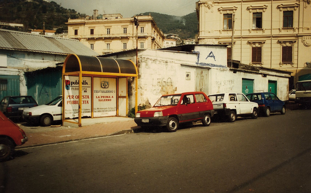 L'area della costruenda Piazza della Liberta' prima dell'apertura del cantiere
