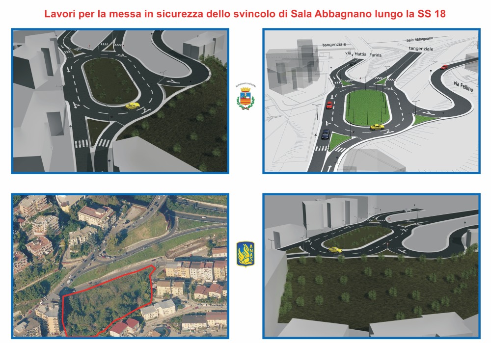 Il nuovo svincolo di Sala Abbagnano. La presentazione a Palazzo di Citta', 16 settembre 2010