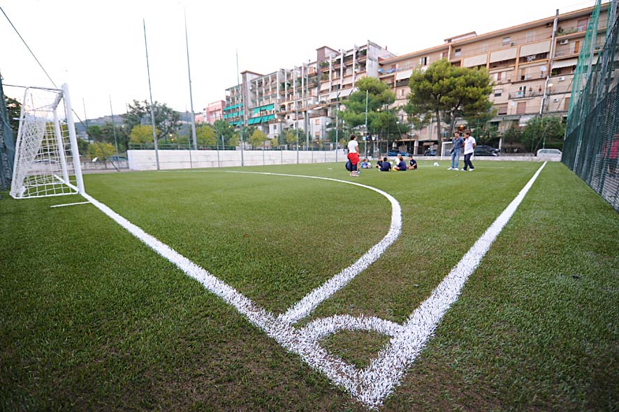 Riapertura dei campi sportivi del Centro Sociale con il Sindaco De Luca. Salerno, 6 settembre 2010