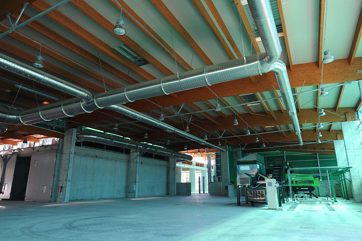 Il Sindaco De Luca inaugura l'impianto di Compostaggio. Salerno, 20 settembre 2010