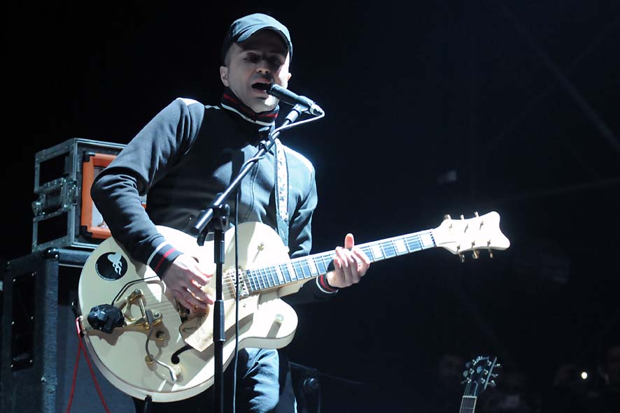 Capodanno in piazza a Salerno. Piazza della Liberta', 31 dicembre 2009