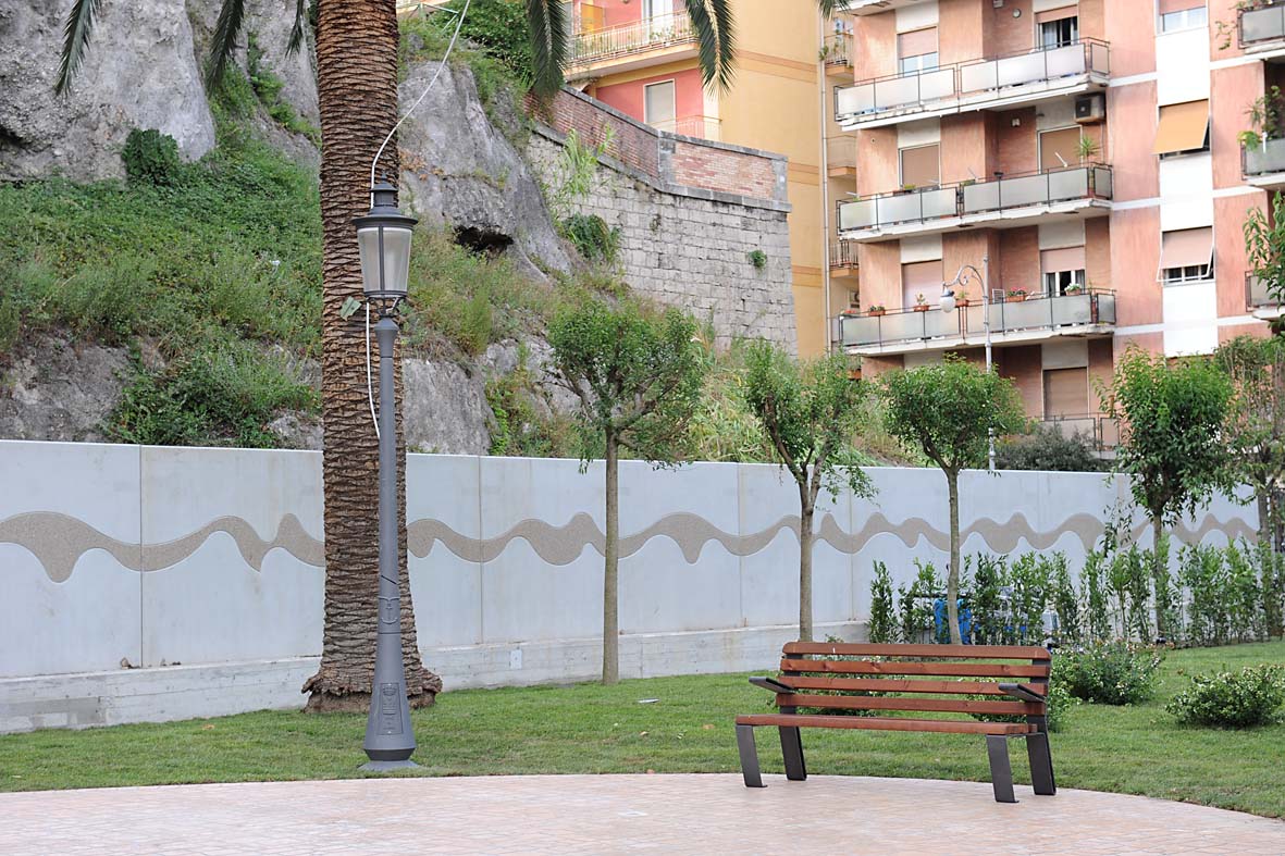 Inaugurazione dei Giardini La Carnale a Torrione. Salerno, 18 settembre 2010