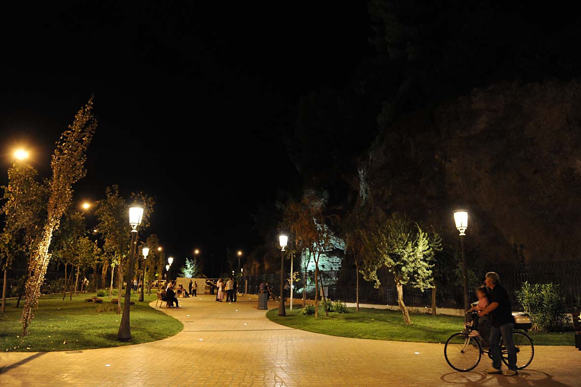 Inaugurazione dei Giardini La Carnale a Torrione. Salerno, 18 settembre 2010
