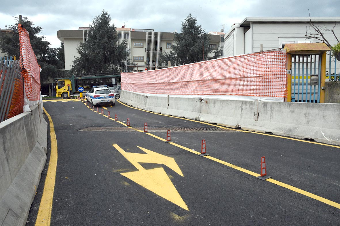 Lavori al torrente Mercatello, apre la bretella alternativa a via R. Mauri