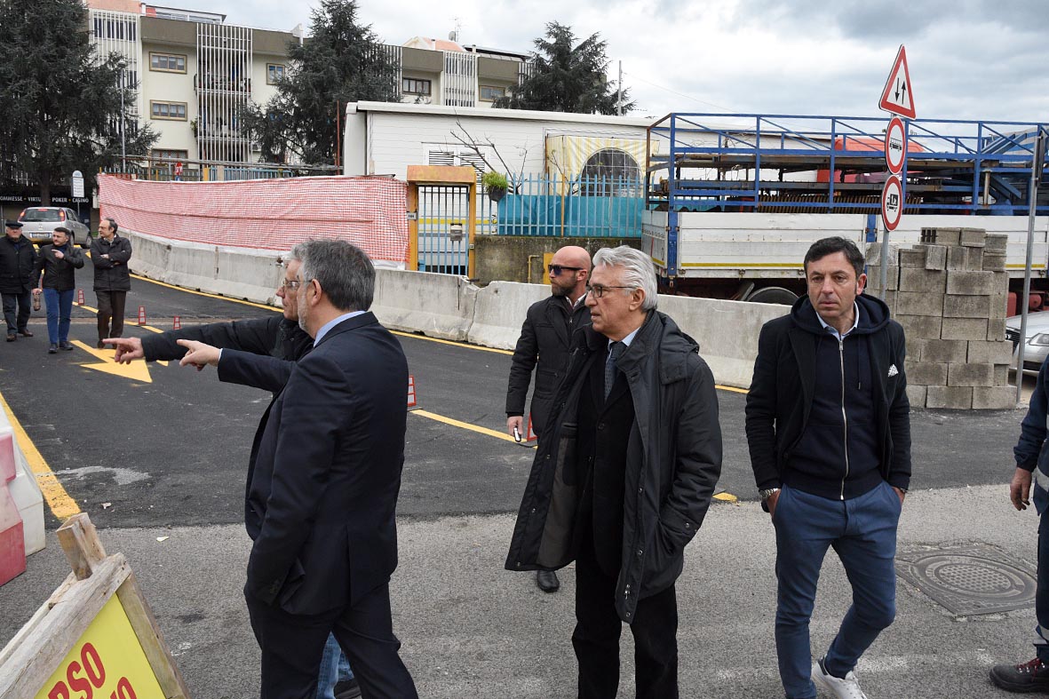 Lavori al torrente Mercatello, apre la bretella alternativa a via R. Mauri