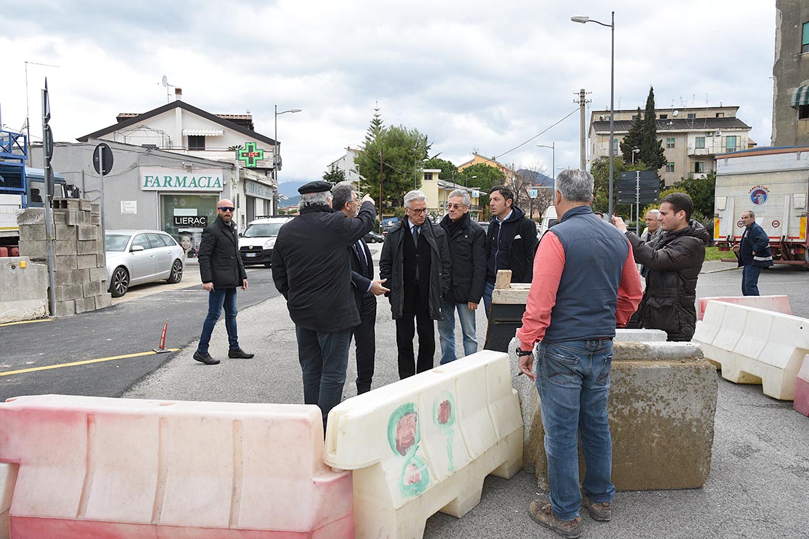 Lavori al torrente Mercatello, apre la bretella alternativa a via R. Mauri