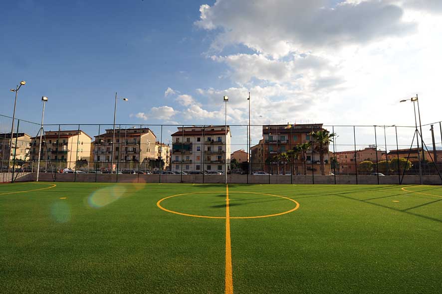 Mariconda, 3 giugno 2009: Inaugurazione nuovo campo sportivo con il Sindaco De Luca