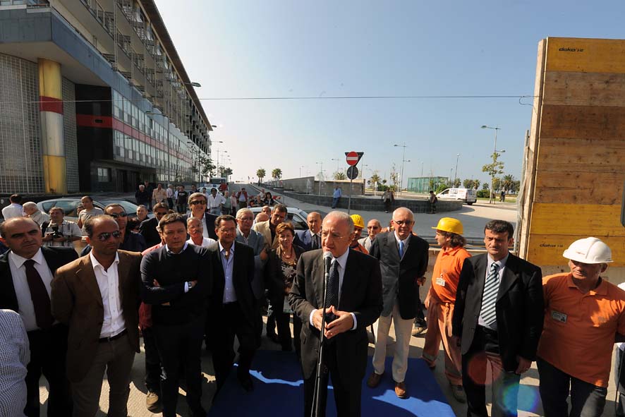 Lungoirno: apertura sottopasso via Vinciprova - via Torrione. Salerno, 16 settembre 2010