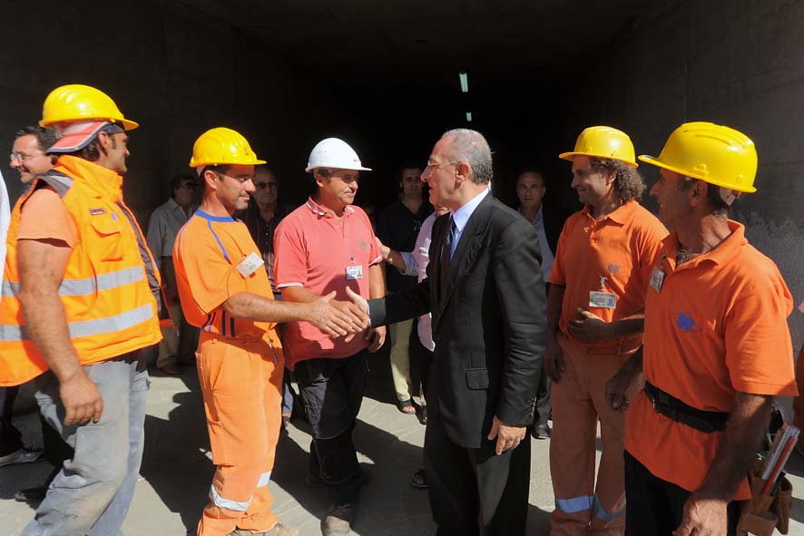 Lungoirno: apertura sottopasso via Vinciprova - via Torrione. Salerno, 16 settembre 2010