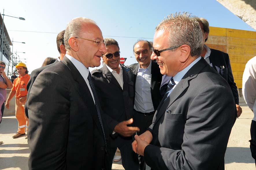 Lungoirno: apertura sottopasso via Vinciprova - via Torrione. Salerno, 16 settembre 2010