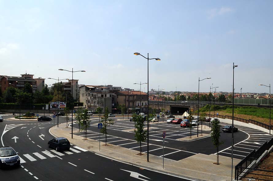 Inaugurazione nuova area parcheggio uscita Pastena della tangenziale di Salerno, 27 maggio 2009