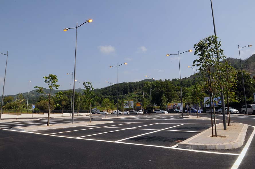 Inaugurazione nuova area parcheggio uscita Pastena della tangenziale di Salerno, 27 maggio 2009