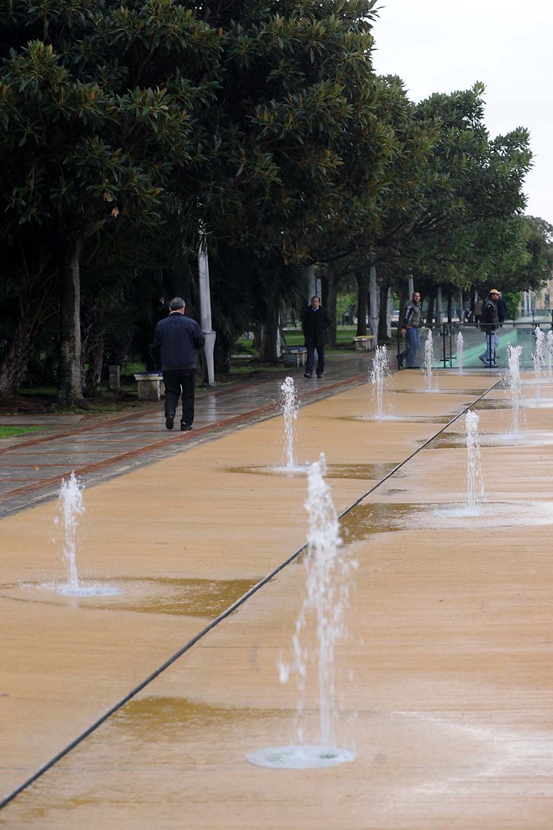 Nuove fontane al Parco del Mercatello. L'inaugurazione con il Sindaco, 13 aprile 2011