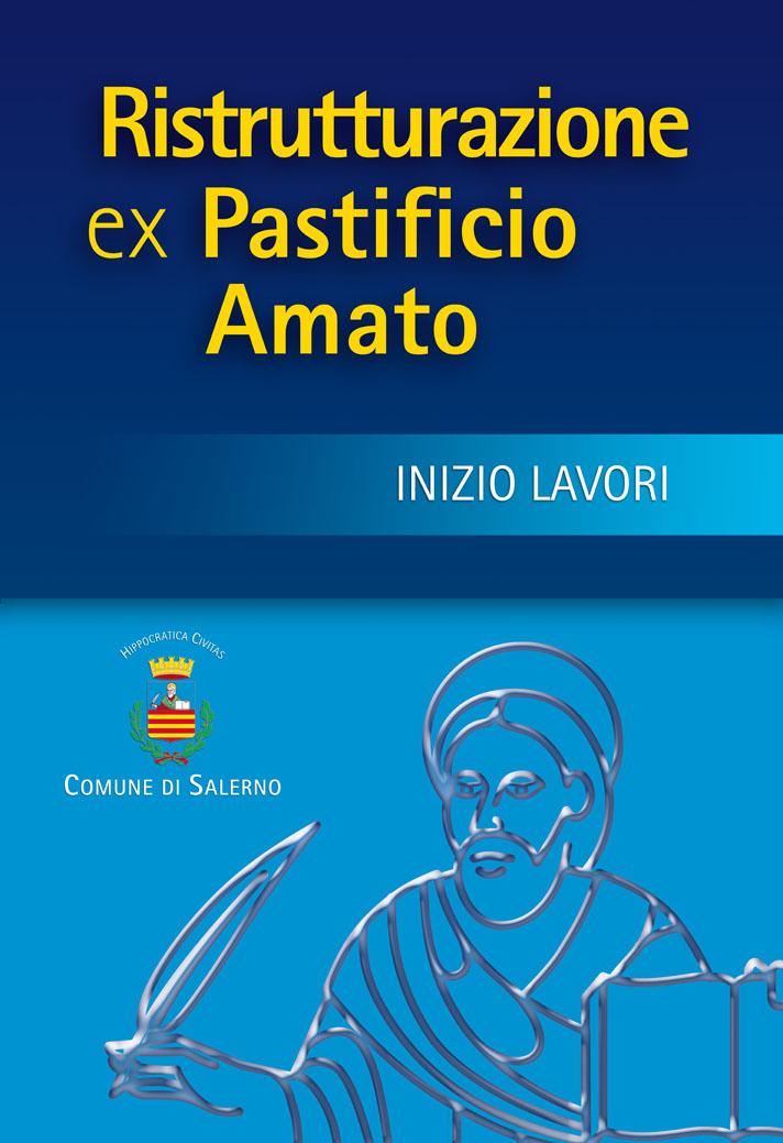 Al via i lavori di riqualificazione urbanistica dellex Pastificio Amato. Mercatello, 15 settembre 2009