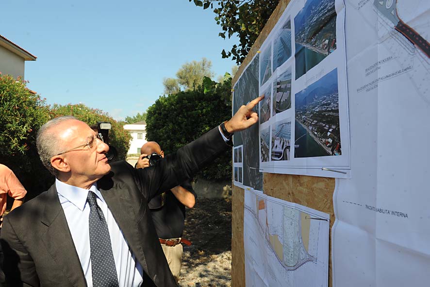 Al via i lavori per la realizzazione del Polo Cantieristica Nautica. Salerno, 13 settembre 2010