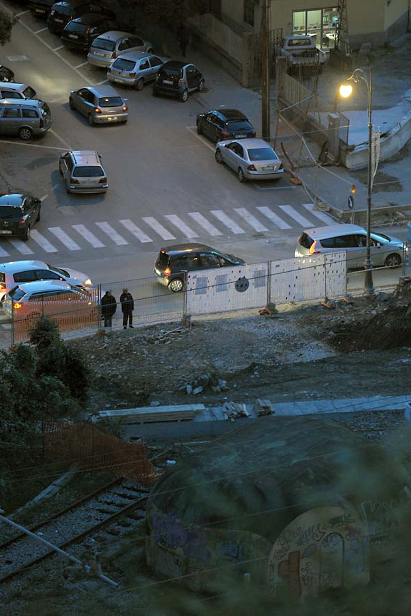 Completata la demolizione dellex ponte ferroviario di Torrione. 18 dicembre 2009