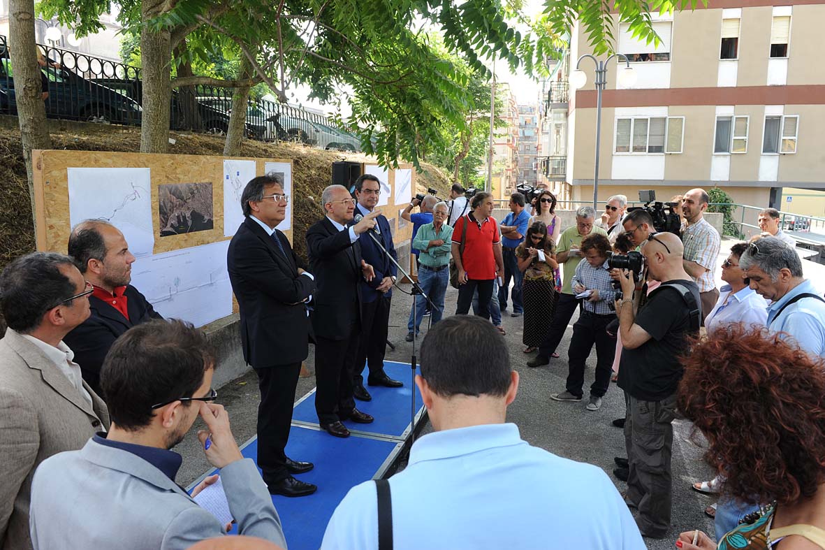 Via ai lavori del I lotto di Porta Ovest