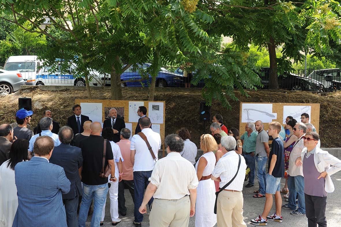 Via ai lavori del I lotto di Porta Ovest