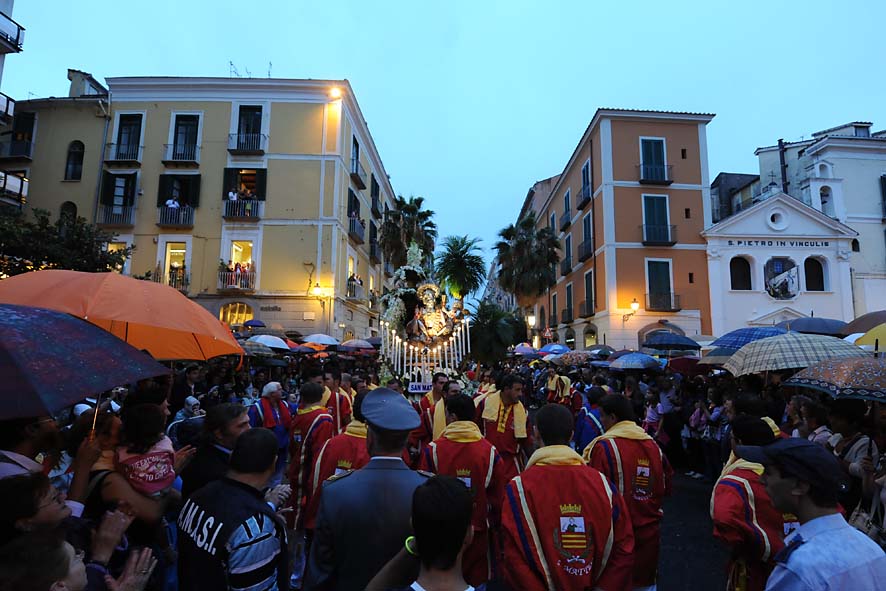 La Processione Solenne in onore di San Matteo. 21 Settembre 2009