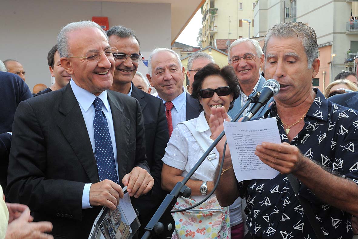 Inaugurazione del nuovo parcheggio di via Flacco, Salerno, 16 settembre 2010