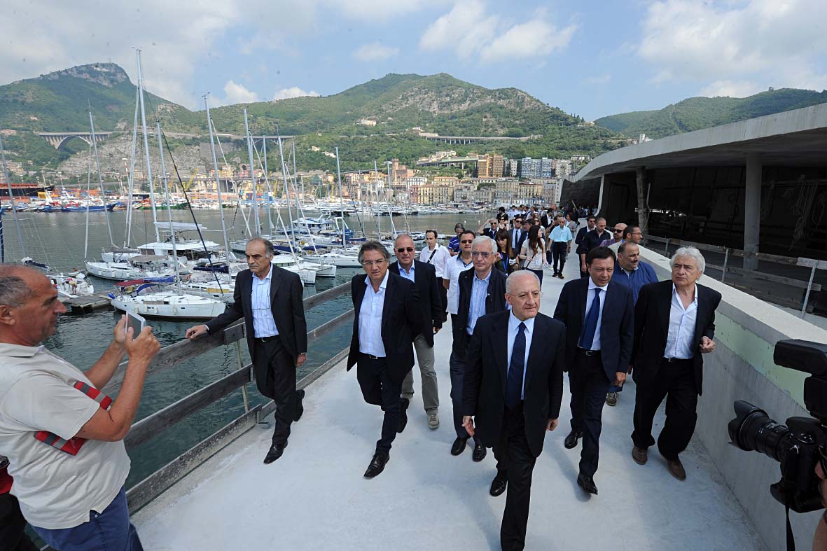 Visita al cantiere della Stazione Marittima