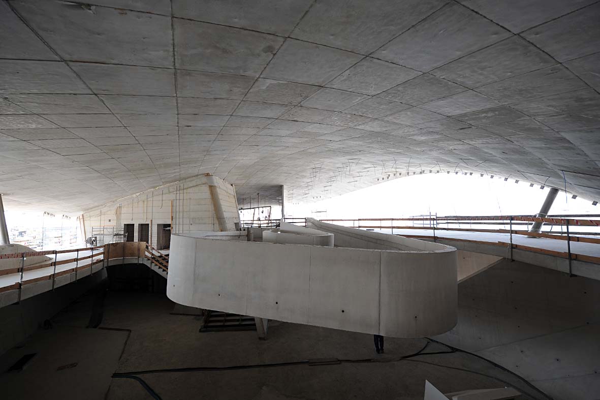 Visita al cantiere della Stazione Marittima