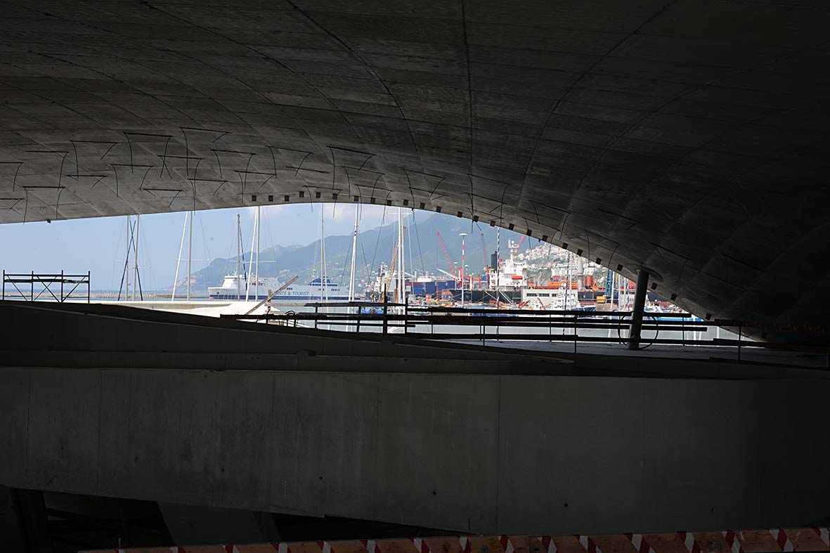 Visita al cantiere della Stazione Marittima