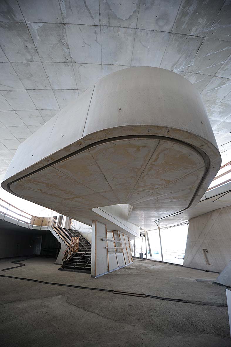 Visita al cantiere della Stazione Marittima